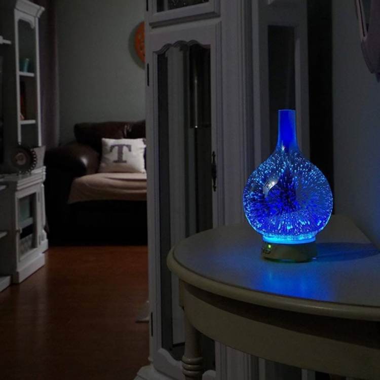 3D Effect Essential Meteor Light Oil Diffuser - Essential Oil Diffuser - Wild Eye Vision