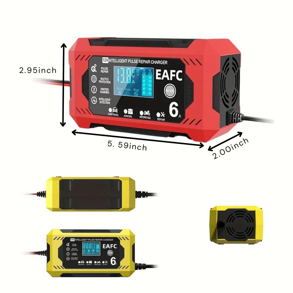 PowerPulse Smart Car Battery Charger