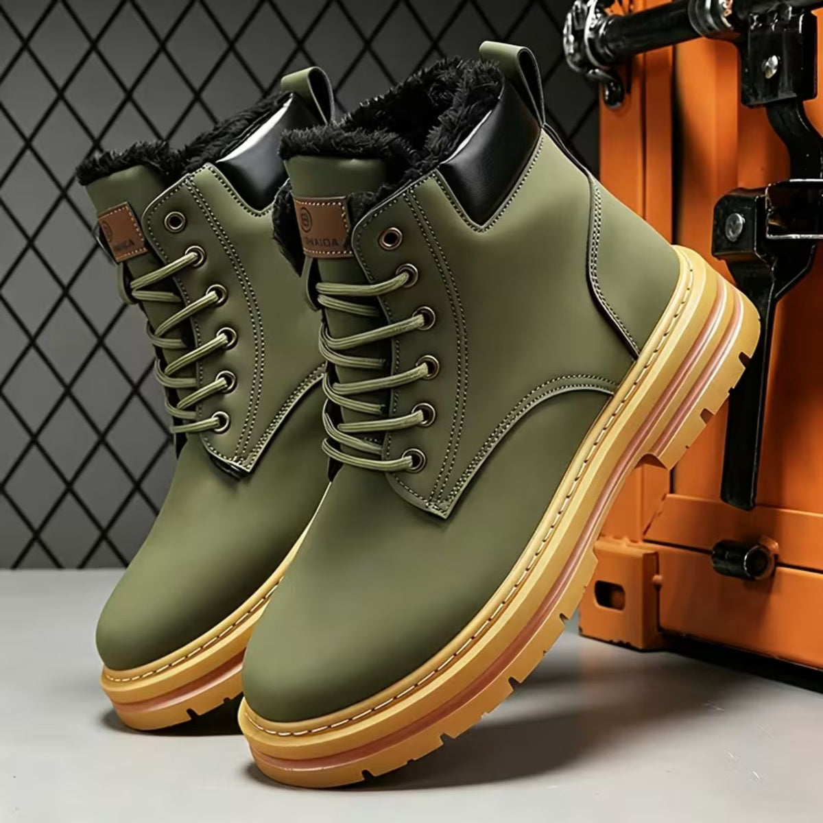 Fleece Lined Winter Snow Boots