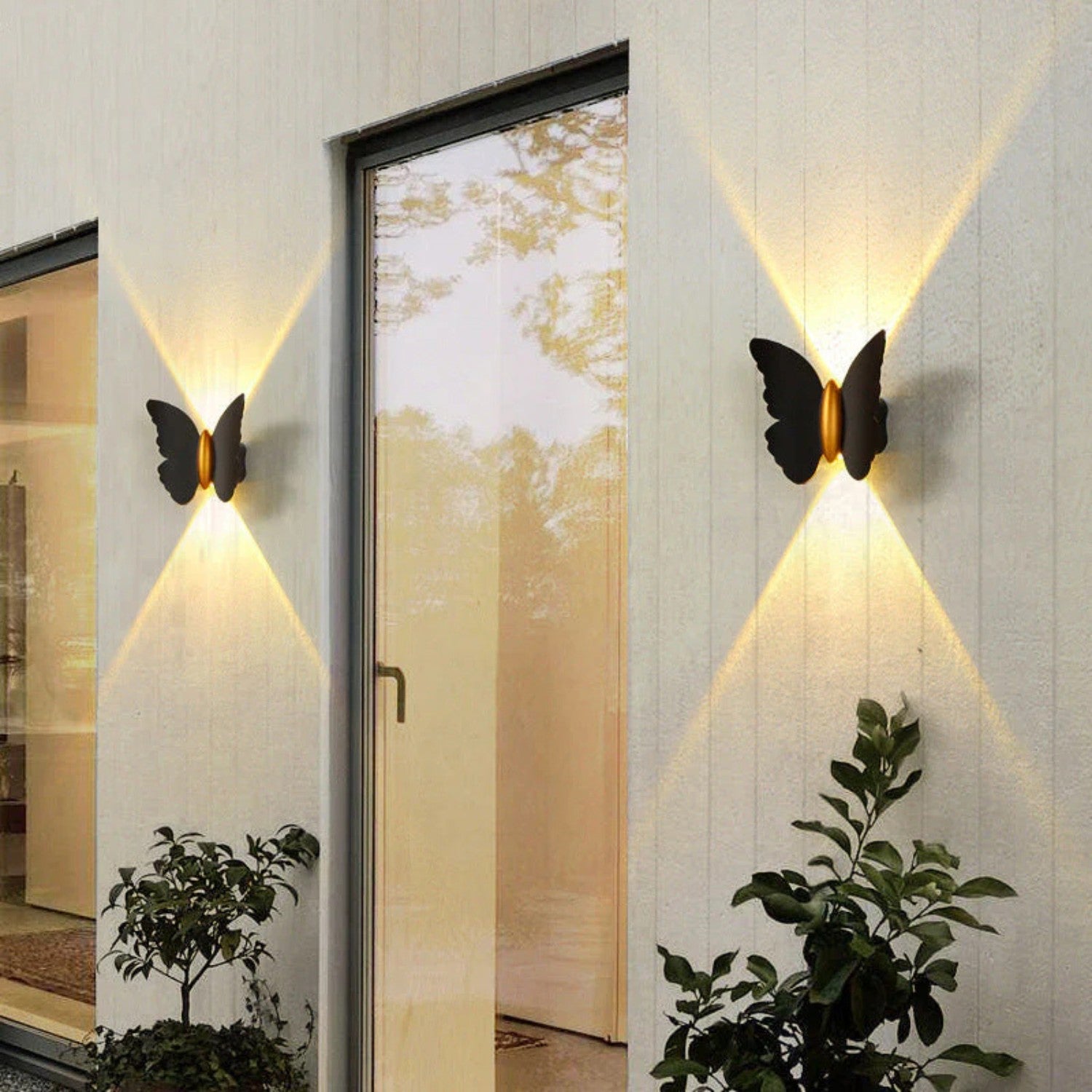 Butterfly Glow Wall Light