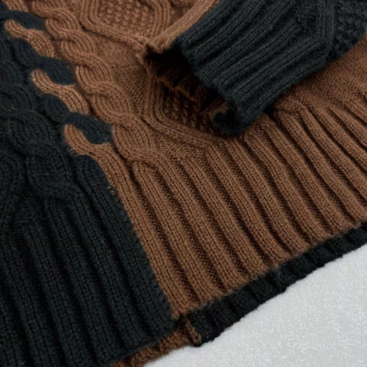 Women’s Colour Block Knit Top