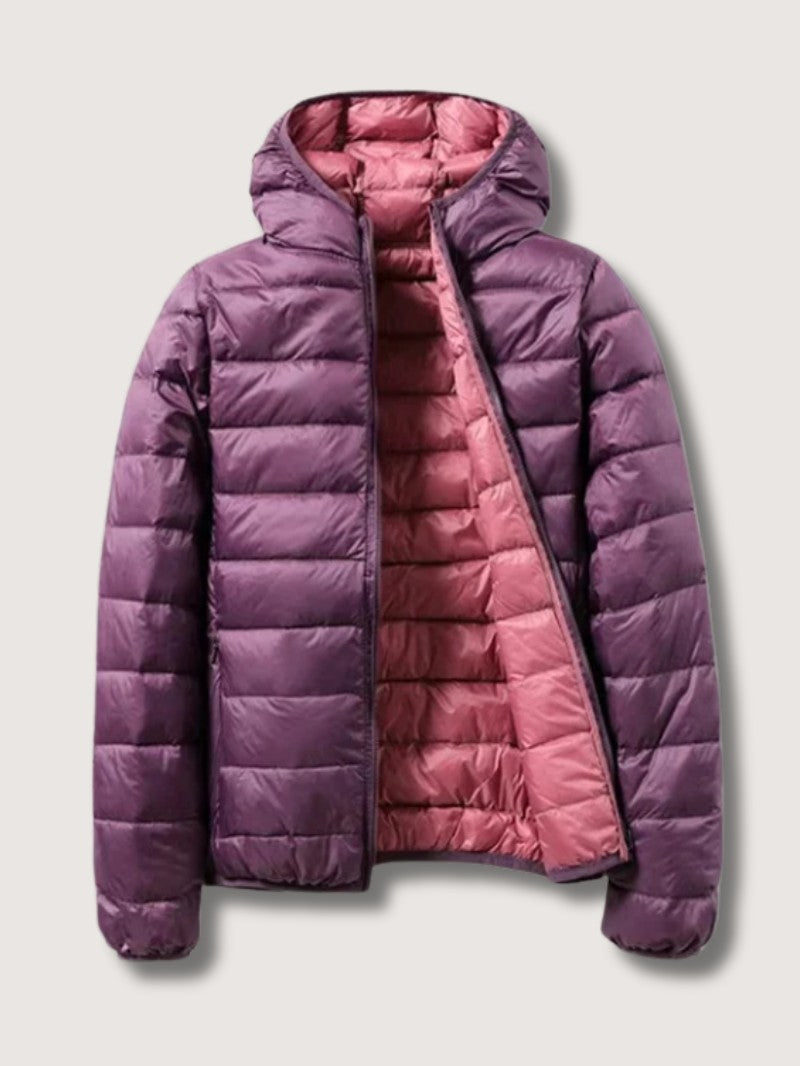 Women’s Reversible Hooded Transitional Jacket