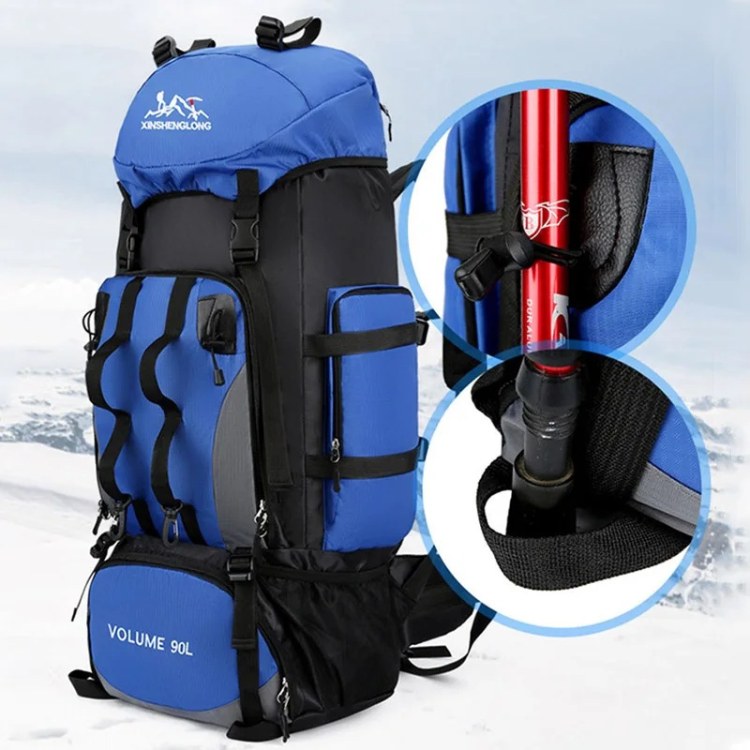 Ultra-Light Waterproof 90L Hiking Backpack