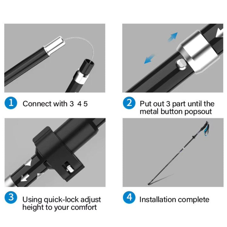 All-Terrain Lightweight Trekking Poles