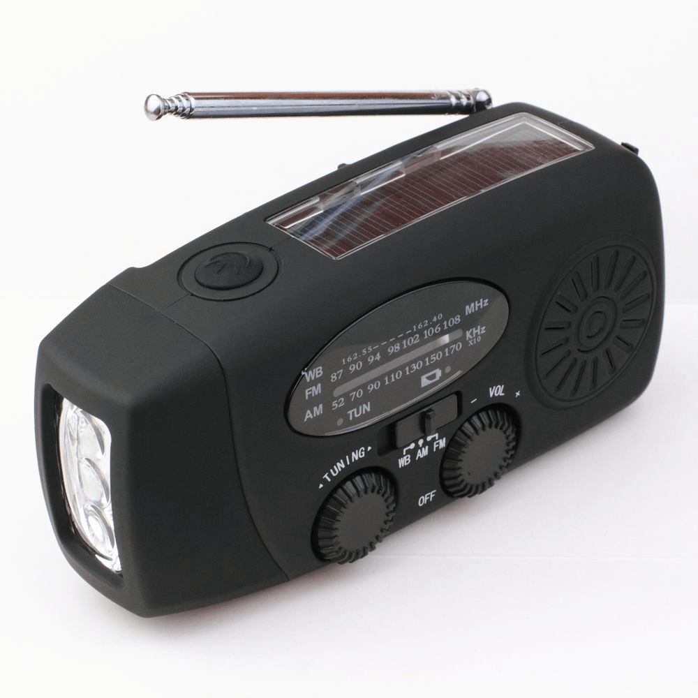 Portable Multi-Function Wind-Up Radio