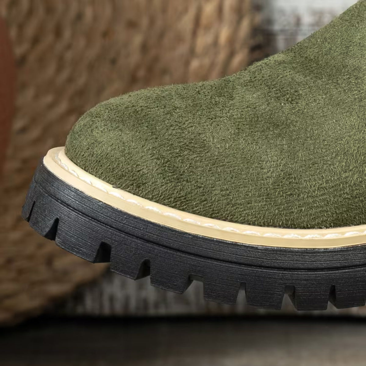 Platform Double Zip Ankle Boots