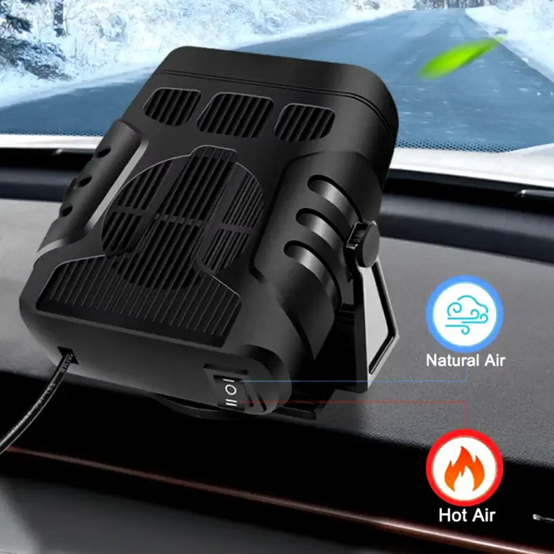 Portable Dual-Function 12V Car Heater & Cooler