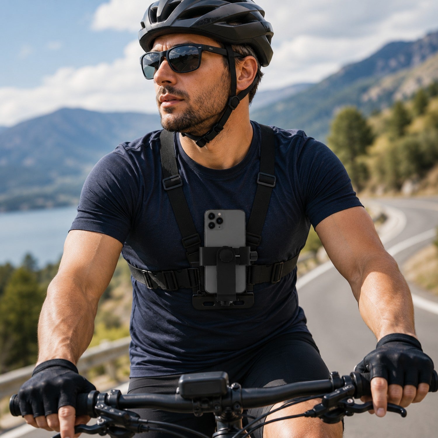 Adjustable Chest Phone Mount