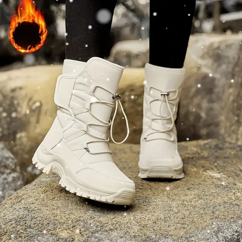 Mid-Calf Thermal Snow Boots