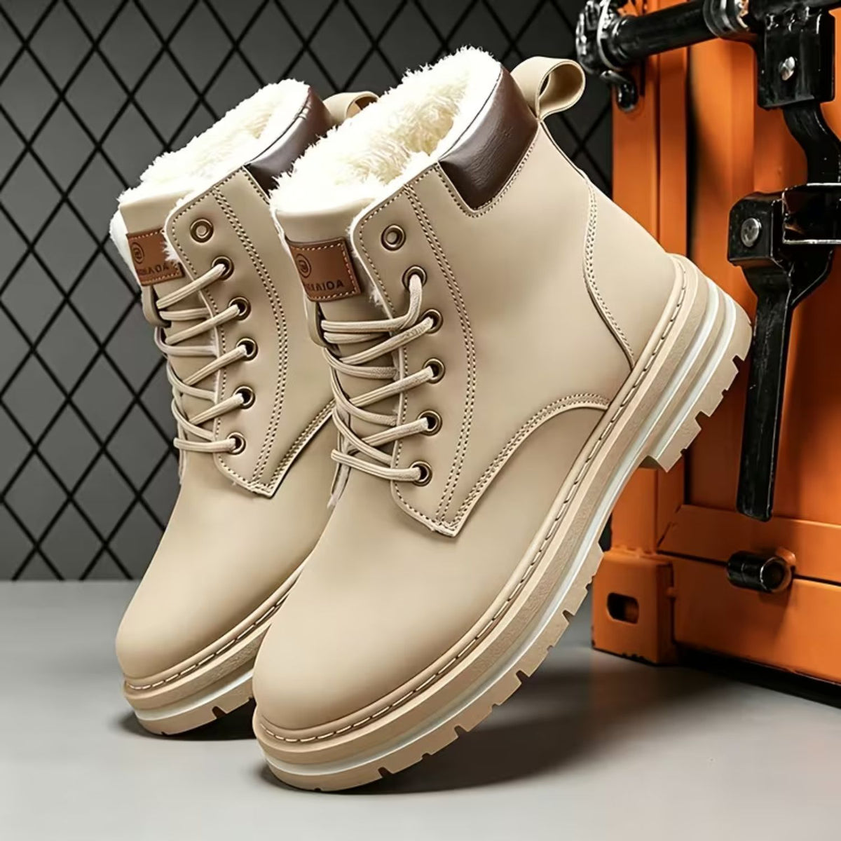 Fleece Lined Winter Snow Boots