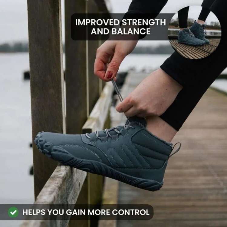 ZenStride - Non-Slip & Waterproof Winter Barefoot Shoes