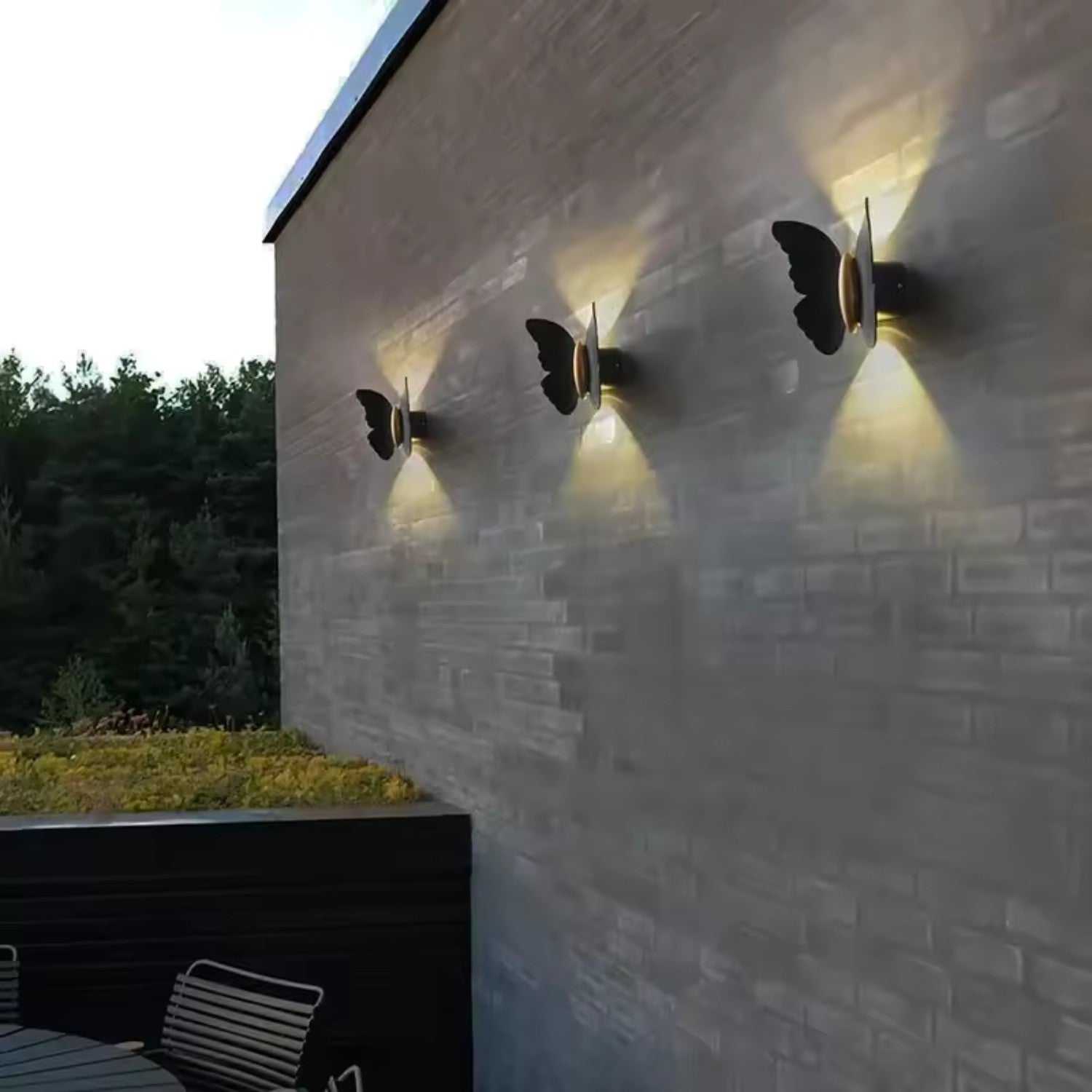 Butterfly Glow Wall Light