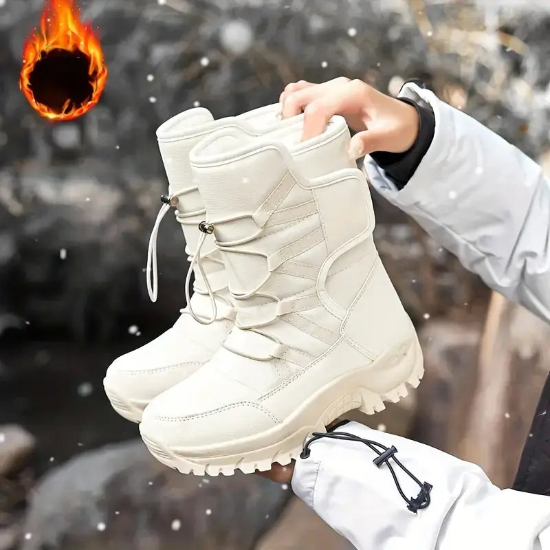 Mid-Calf Thermal Snow Boots