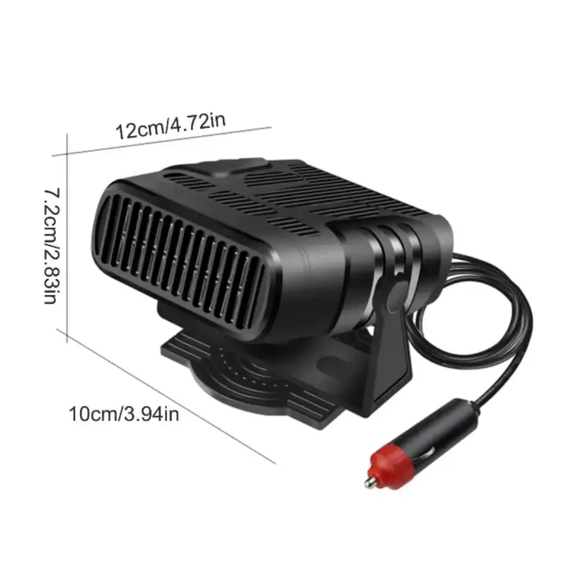 Portable Dual-Function 12V Car Heater & Cooler