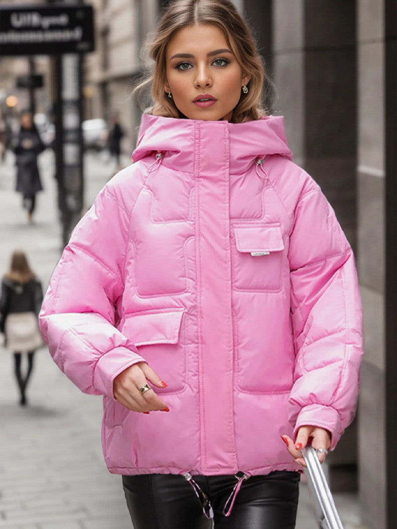 Oversized Hooded Puffer Winter Jacket