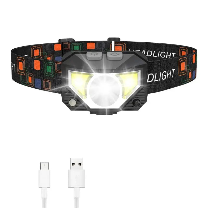 Ultra-Bright Motion-Sensor Headlamp - 2 Pack