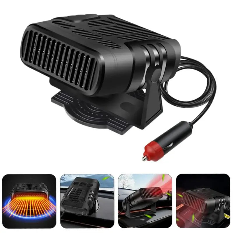 Portable Dual-Function 12V Car Heater & Cooler