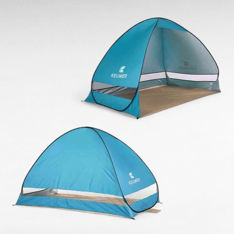 4-Person Family Beach Pop-Up Tent