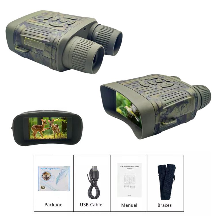 OptiClear Night Vision Binoculars