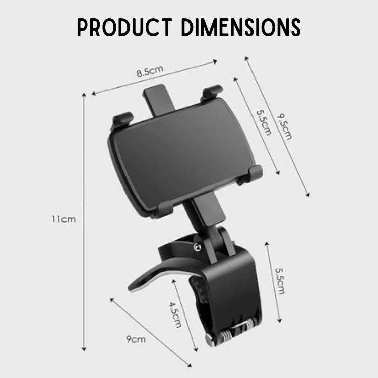 Adjustable Car Phone Holder - Car Phone Holder - Wild Eye Vision