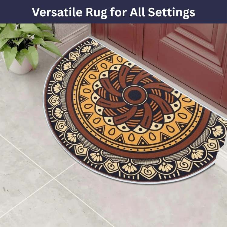 Artistic Half Moon Floor Mat - Floor Mat - Wild Eye Vision