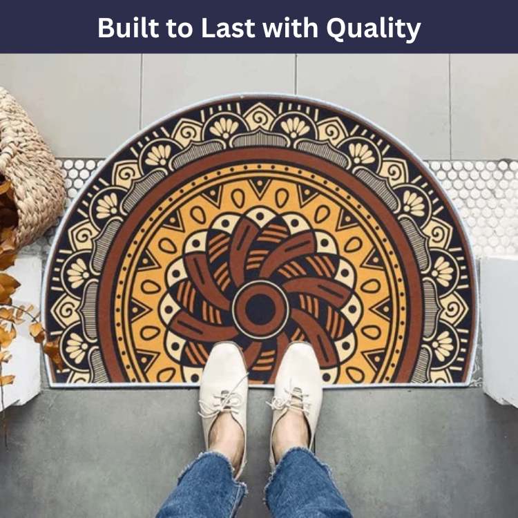 Artistic Half Moon Floor Mat - Floor Mat - Wild Eye Vision