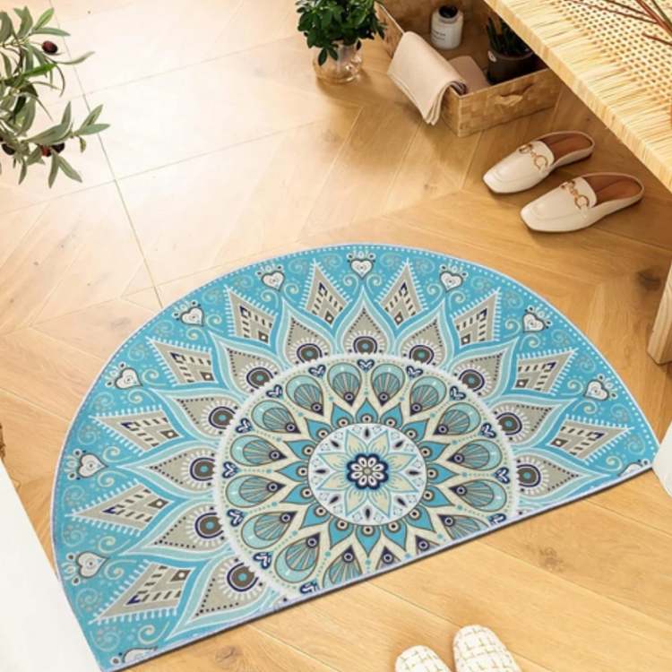 Artistic Half Moon Floor Mat - Floor Mat - Wild Eye Vision