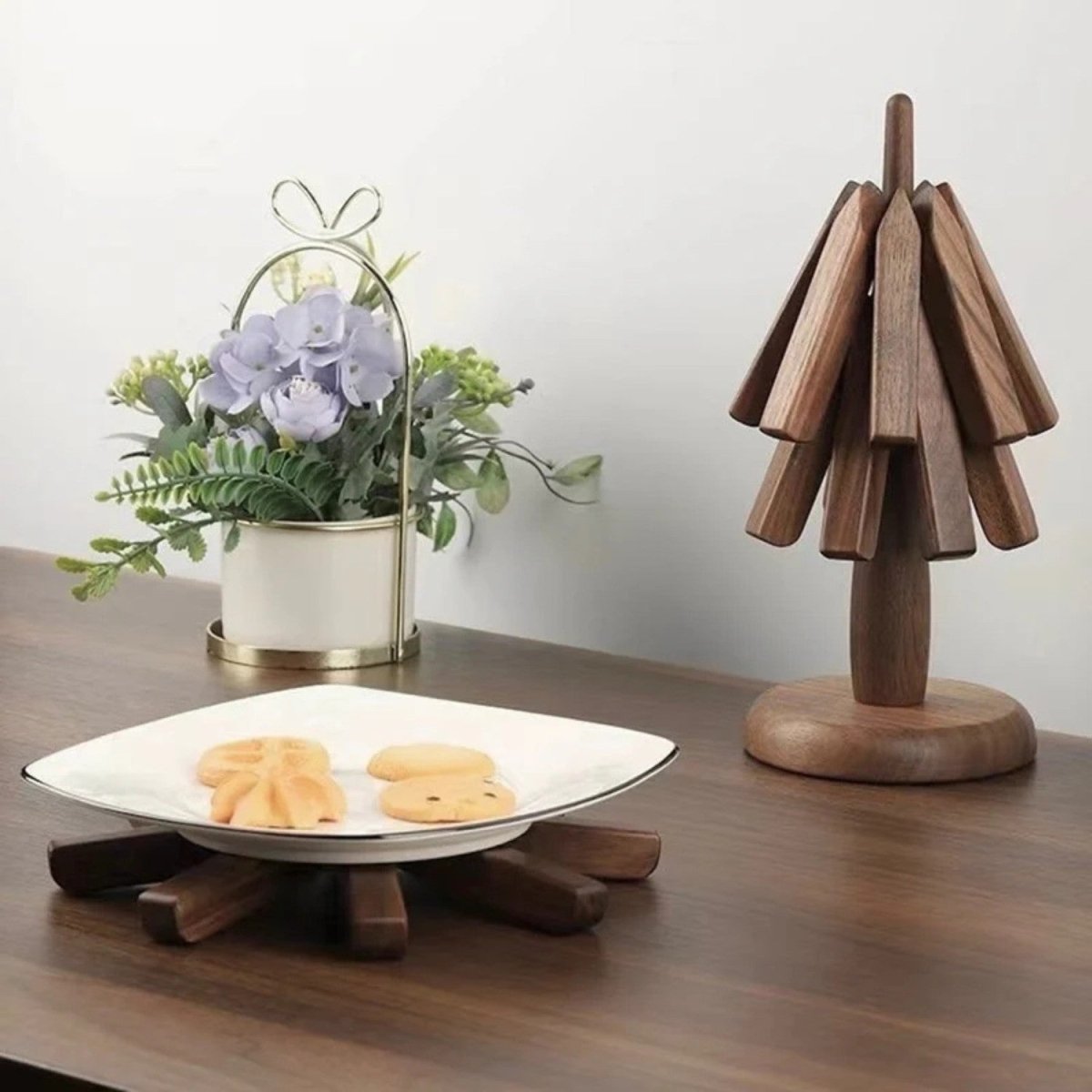 Artistic Walnut Tree Mat - Walnut Table Mat - Wild Eye Vision
