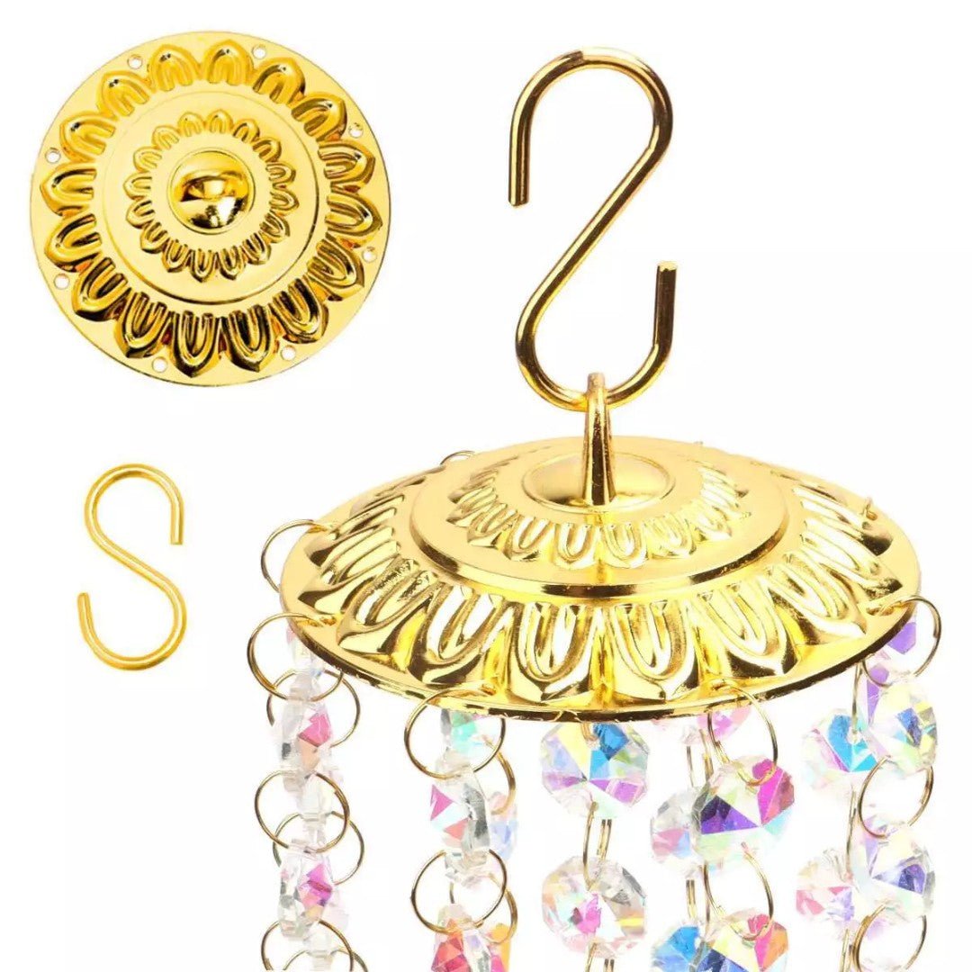 AuroraGlow – Hanging Crystal Wind Chime Sun Catcher - Wind Chime - Wild Eye Vision