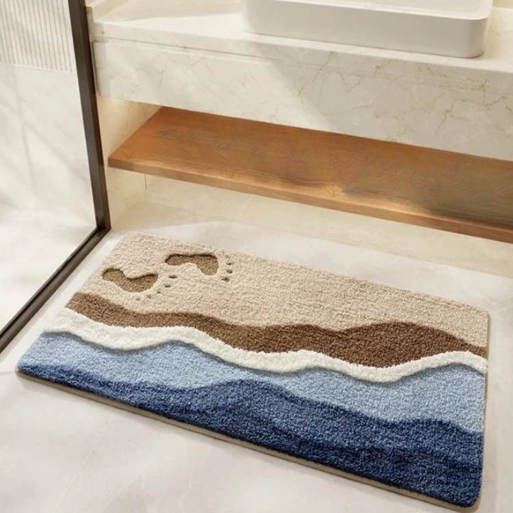 Beachwalk Anti - Slip Microfibre Bath Rug - Bath Rug - Wild Eye Vision