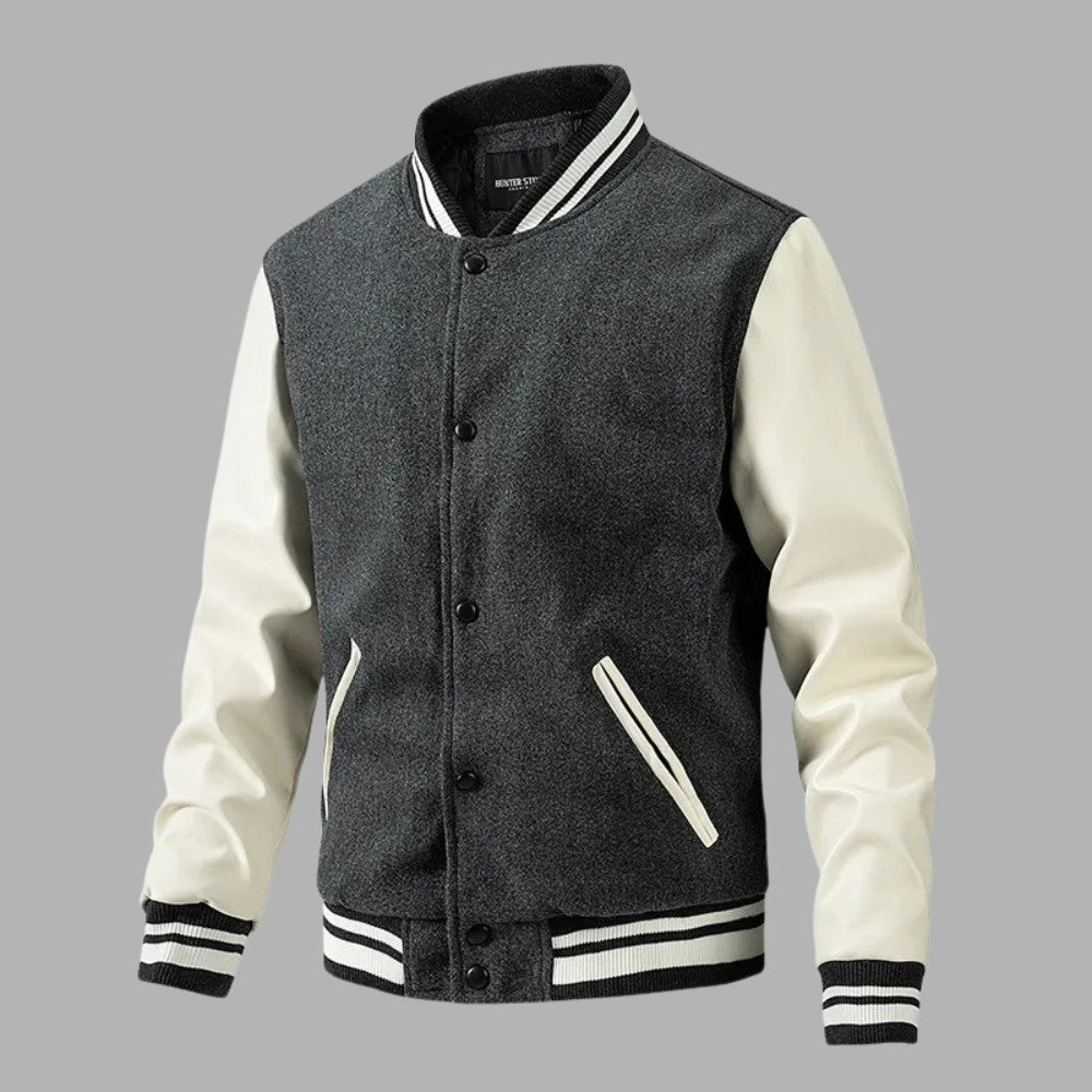 Classic Varsity Letterman Jacket - Men's Jacket - Wild Eye Vision