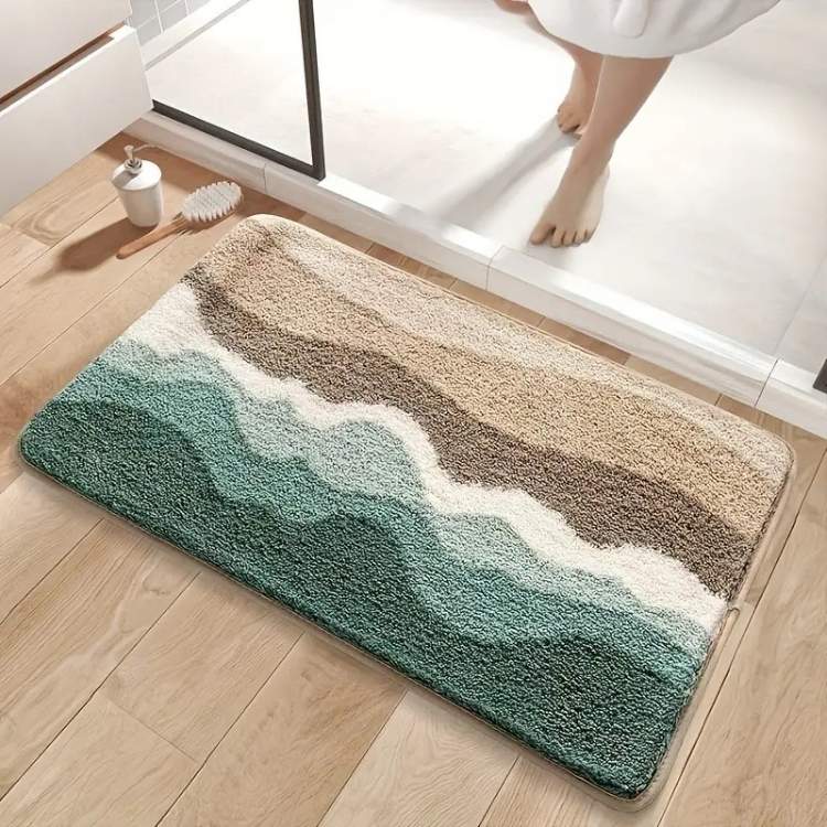CoastalWave Microfibre Bathroom Mat - Bathroom Mat - Wild Eye Vision