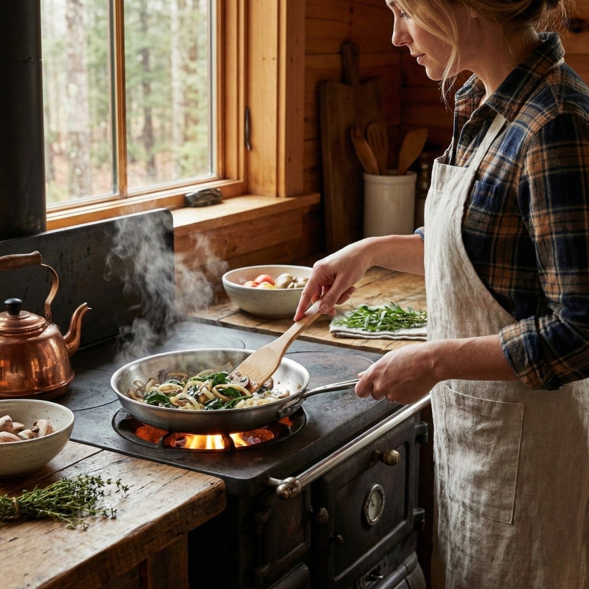 Coating - Free Titanium Premium Frying Pan - Titanium Pan - Wild Eye Vision