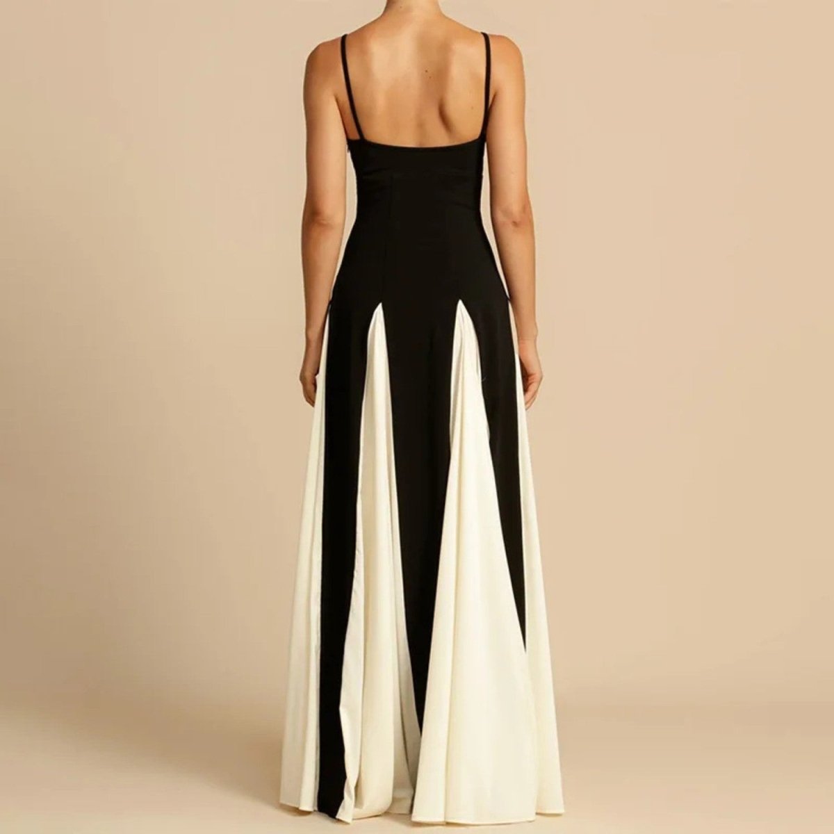 Color Block Maxi Dress - Maxi Dress - Wild Eye Vision