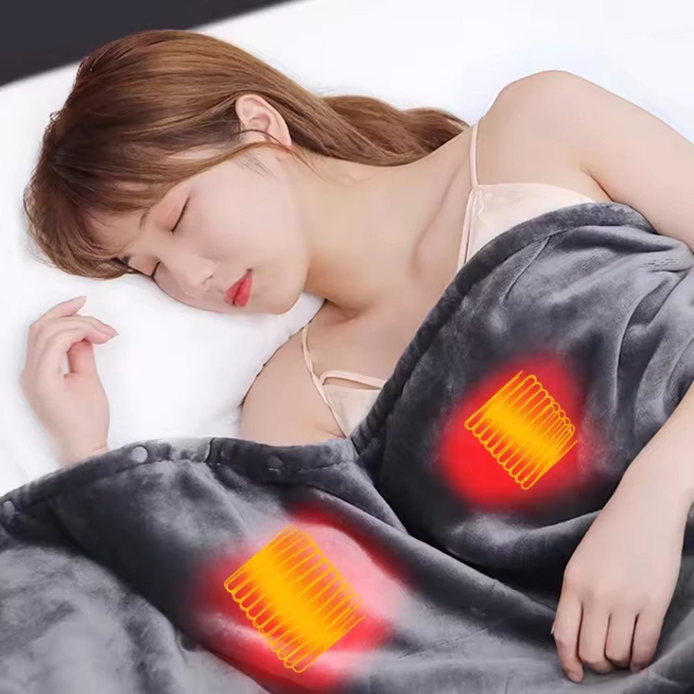 Cozy USB Heated Winter Blanket - Heated Blanket - Wild Eye Vision