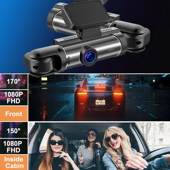 Dual Lens HD Dashcam