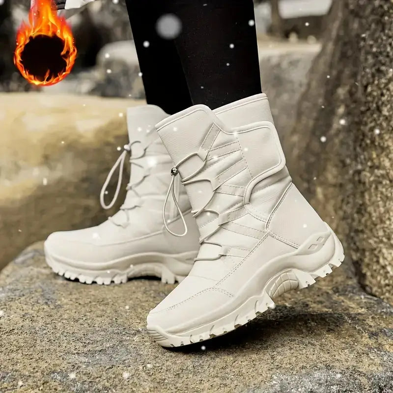 Mid-Calf Thermal Snow Boots