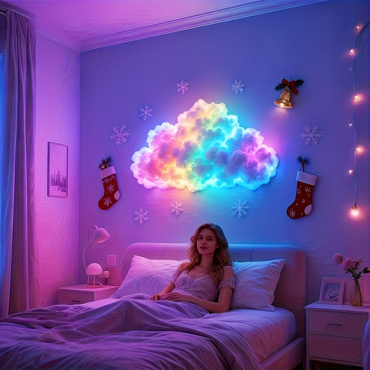 DIY LED Cloud Wall Light - Cloud Wall Light - Wild Eye Vision