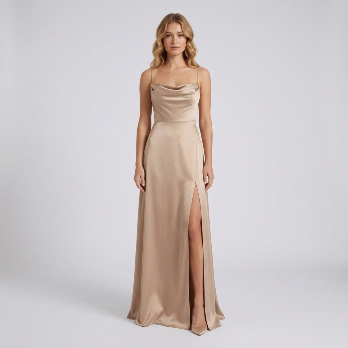 Elegant Slit Maxi Dress - Maxi Dress - Wild Eye Vision