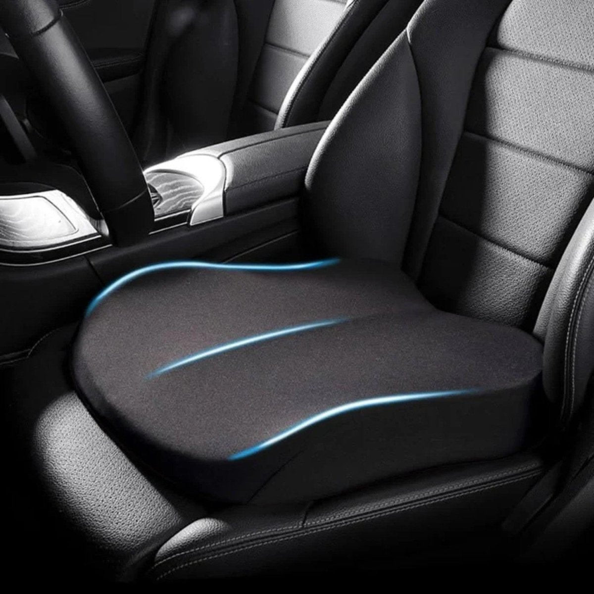 Ergonomic Car Seat Cushion for Comfort and Visibility - Car Seat Cushion - Wild Eye Vision