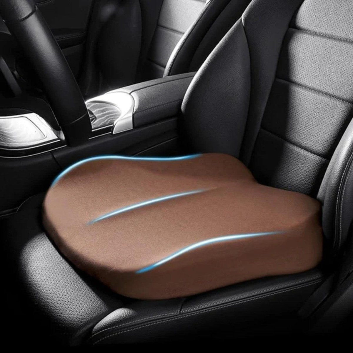 Ergonomic Car Seat Cushion for Comfort and Visibility - Car Seat Cushion - Wild Eye Vision