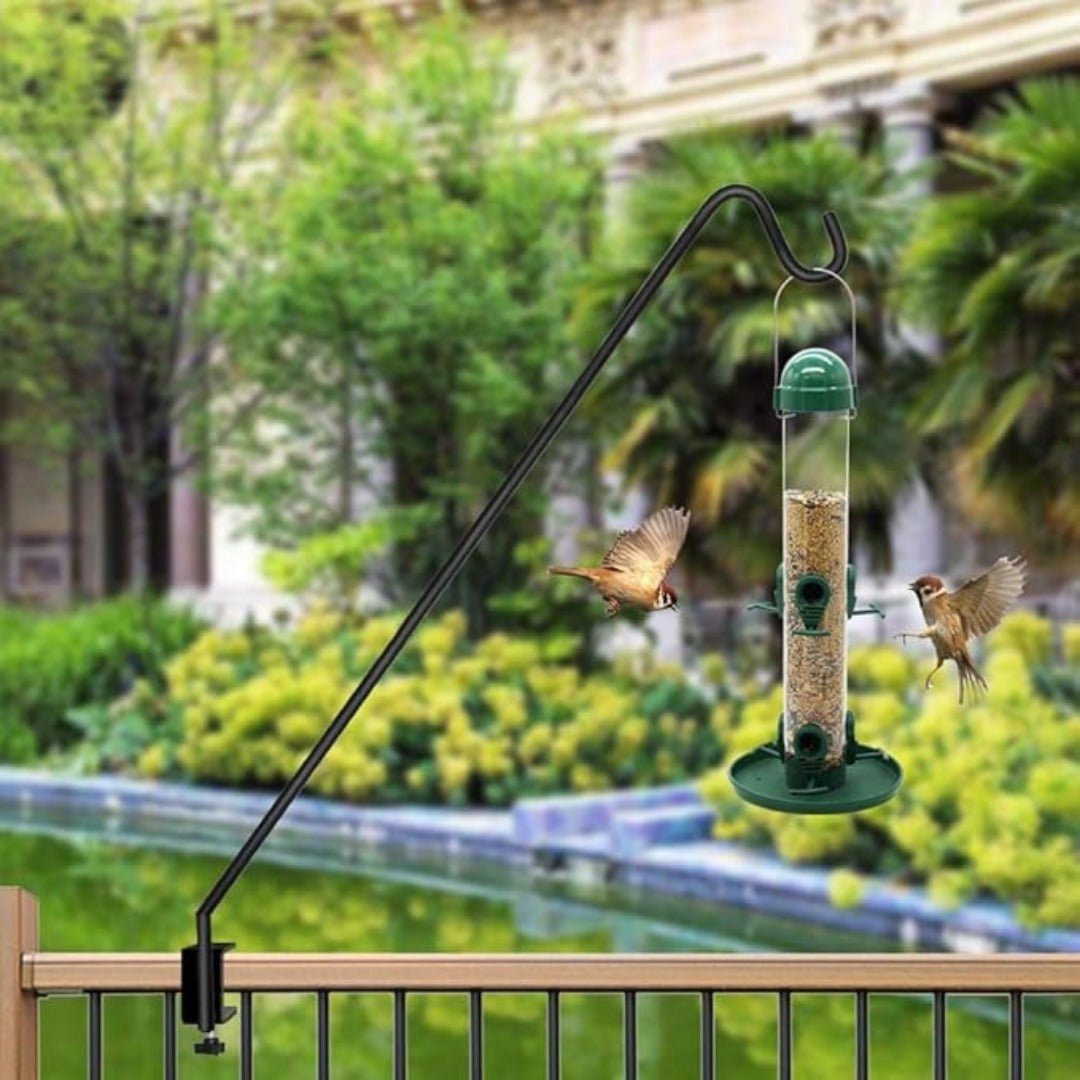 FeatherFlow – Hanging Tube Bird Feeder with Multi - Port Design - Bird Feeder - Wild Eye Vision