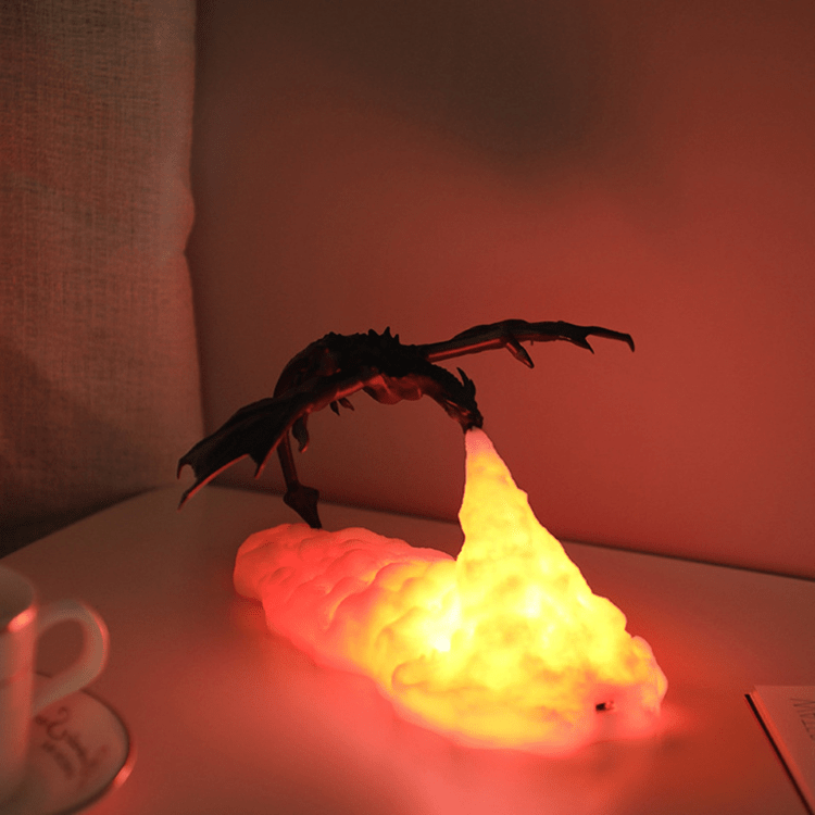 FireDragon 3D Night Light - Night Light - Wild Eye Vision