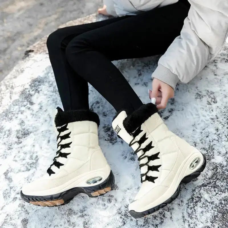 Fleece - Lined Snow Boots for Women - Snow Boots - Wild Eye Vision