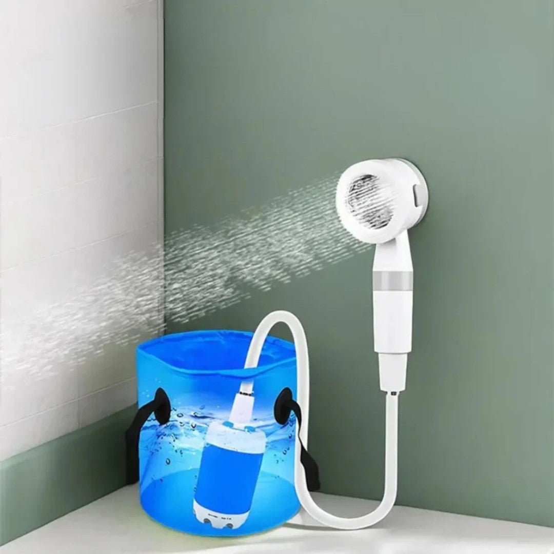 FlowMate – Portable Electric Shower with Adjustable Pressure - Wild Eye Vision