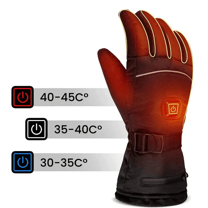 Electric Heated Winter Gloves