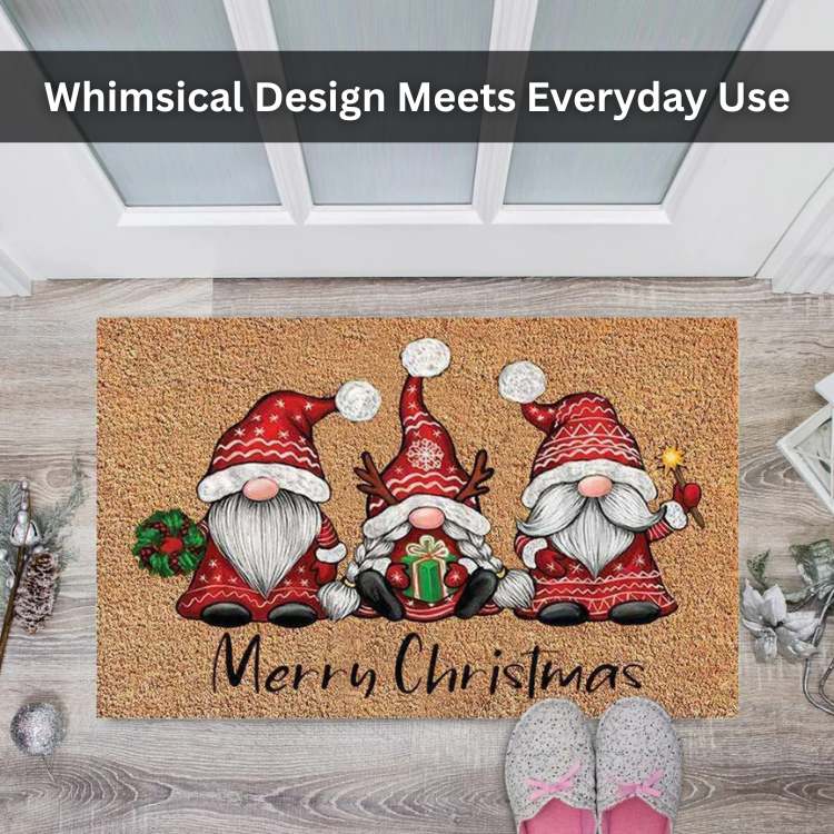 Gnome Wonderland Welcome Mat - Mat - Wild Eye Vision