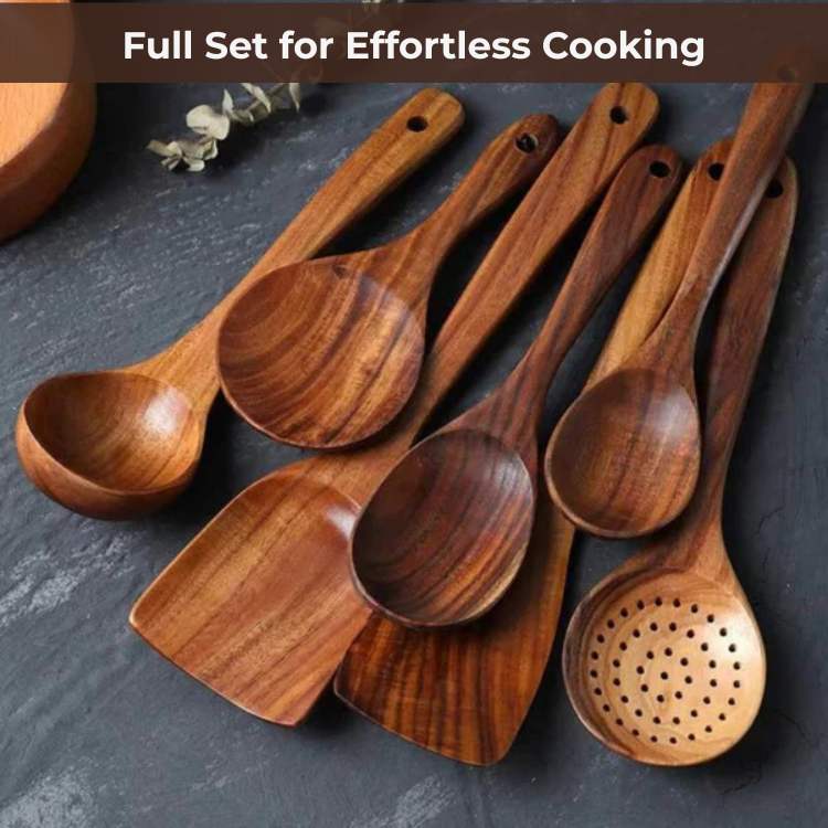 Handcrafted Acacia Cooking Set - Cooking Set - Wild Eye Vision