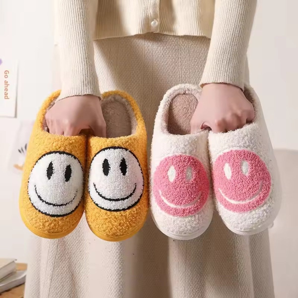 HappyStep Plush Slippers for Ladies - Slippers - Wild Eye Vision