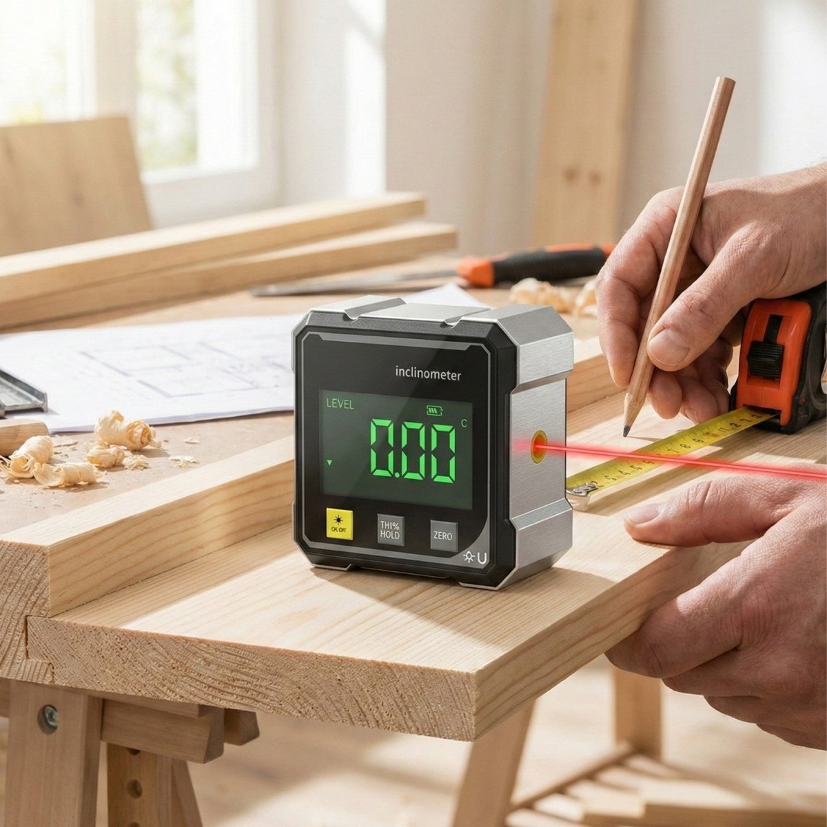 Laser Digital Inclinometer - Digital Inclinometer - Wild Eye Vision